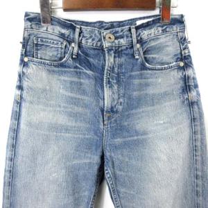 upper hights 187335 THE EIGHTY'S 18SS デニムパンツ ジーンズ カットオフ アンクル ウォッシュ ブルー 24 SM