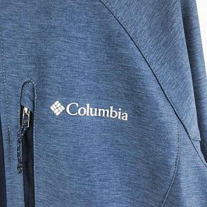 Columbia パーカー ソフトシェル L ネイビー