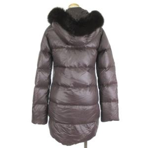 DUVETICA Kappa ダウンジャケット コート ファーフード 2WAY ブラウン 茶 9A ECR15