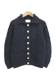 カーディガン ニット ネイビー 紺