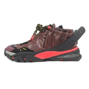 スニーカー CARSDAT NYLON バーガンディ 42