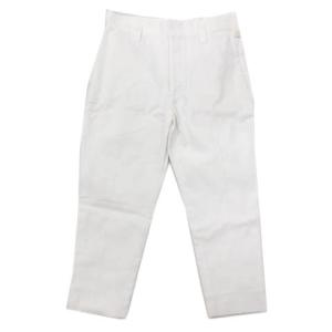 Belted capri trousers トラウザーズ パンツ 38 ホワイト S29KA0231