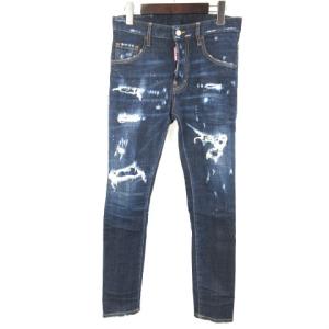 20SS SKATER JEAN スケータージーンズ ユーズド加工 ダメージ＆リペア インディゴ