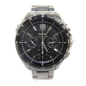 8B82-OALO ブライツ BRIGHTZ 腕時計 クロノグラフ ソーラー電波 シルバーカラー