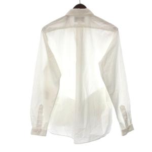 YAECA COMFORT SHIRT STANDARD コンフォート コットン シャツ 長袖 19152 S 白 ホワイト