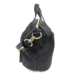 GIVENCHY 13年製 ナイチンゲール 2WAY ハンド バッグ ショルダー レザー 編み込み