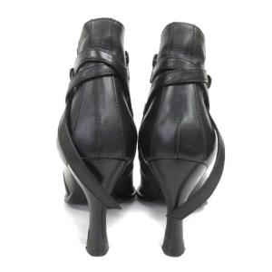 Jean Paul GAULTIER ショート ブーツ ベルト レザー 