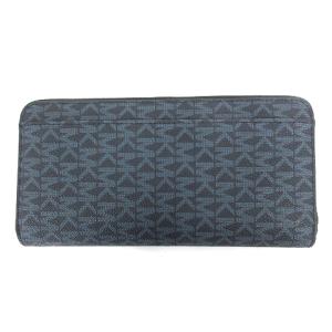 MICHAEL KORS COOPER TECH ZIP AROUND 長財布 ラウンドファスナー ネイビー
