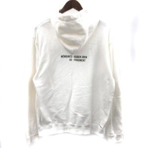 uniform experiment 21SS ASGER JORN MEMOIRES パーカー UE-210006 プルオーバー ホワイト 3