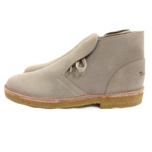 Clarks ORIGINALS × BEAMS デザートブーツ インサイド アウト スエード ベージュ