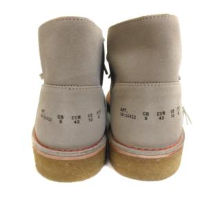 Clarks ORIGINALS × BEAMS デザートブーツ インサイド アウト スエード ベージュ