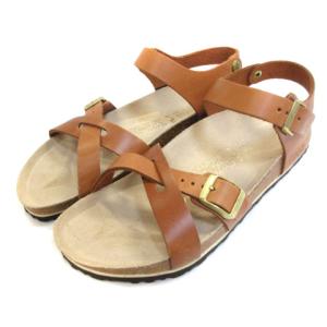 BIRKENSTOCK Birki's Lille ビルキーリリー サンダル 537143 アンクルベルト ブラウン 38