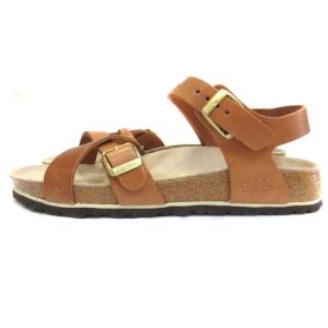BIRKENSTOCK Birki's Lille ビルキーリリー サンダル 537143 アンクルベルト ブラウン 38