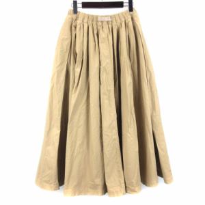 GRAMiCCi 19SS ウェザー ロングスカート ビームスボーイ 別注 ベージュ