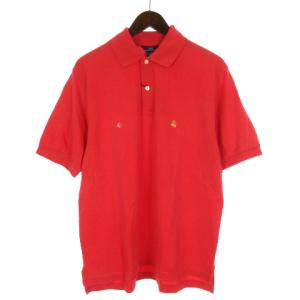 ポロシャツ 半袖 S レッド