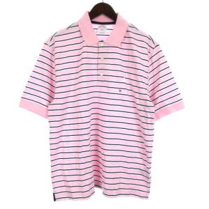 ポロシャツ 半袖 M ピンク