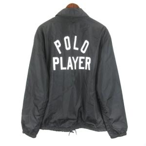 POLO RALPH LAUREN コーチジャケット ポニー刺繍 M ブラック