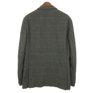 POLO RALPH LAUREN ウール テーラード ジャケット シングル 40R カーキ