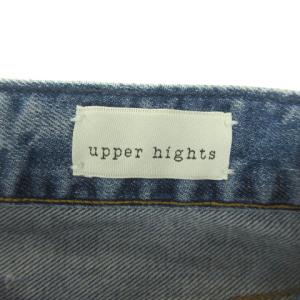 upper hights THE STELLA ガールフレンド ストレッチ ダメージ デニム パンツ 280219 23 インディゴ