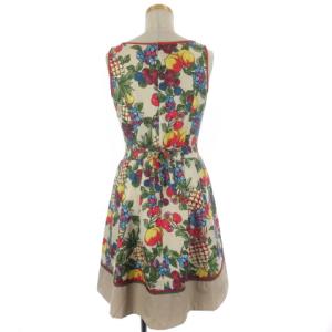 M'S GRACY 210826E ECR8 ワンピース ノースリーブ 総柄 38 マルチカラー