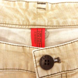 HaaT イッセイミヤケ パンツ ストレッチ 1 ベージュ