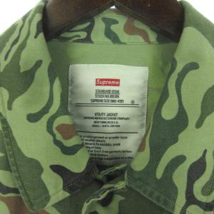 Supreme 13SS Utility jacket  カモフラージュ柄 グリーン