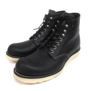 RED WING USA製 8165 CLASSIC PLAIN TOE ブーツ 27cm ブラック 210907E 靴