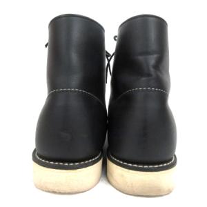 RED WING USA製 8165 CLASSIC PLAIN TOE ブーツ 27cm ブラック 210907E 靴