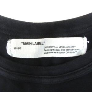 Off-White 13SS MAIN LABEL MIRROR MIRROR Diaginal Caravaggio