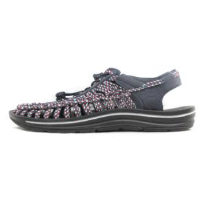 KEEN 1023047 UNEEK FLAT サンダル 26cm ブラック