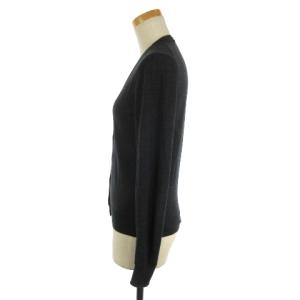 PRADA 16年製 ニットカーディガン 38 グレー