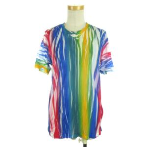 Tシャツ M レインボー