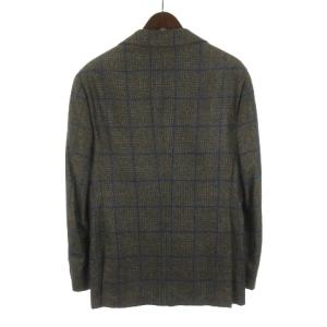 Brilla per il gusto 19AW チョークオーバーペーン テーラード ジャケット シングル 背抜き 段返り 3B シルク