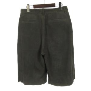 BEAMS 20SS 11-25-2006-925 VAPORIZE Nubuck Pleats Shorts