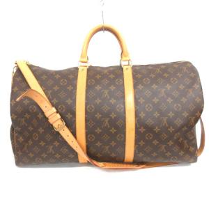 LOUIS VUITTON キーポル バンドリエール 55 ボストンバッグ モノグラム M41414