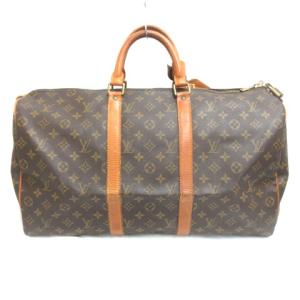 M41426 キーポル50 モノグラム ボストンバッグ ブラウン