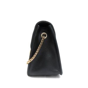 FURLA METROPOLIS ミニ ショルダーバッグ レザー チェーン ブラック