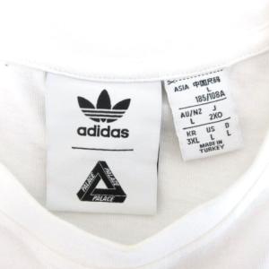 PALACE アディダスオリジナルスコラボ GRAPHIC SS TEE L ホワイト