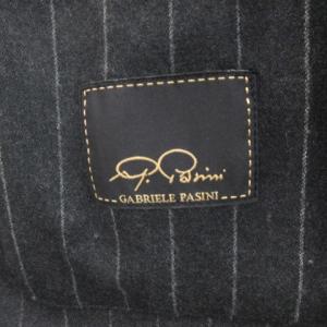 Gabriele Pasini スーツ セットアップ ジャケット パンツ ストライプ 48 グレー 211126E