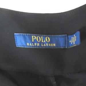 POLO RALPH LAUREN 211220E ECR11 ワイド パンツ ガウチョ 6 ブラック