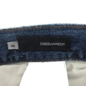 DSQUARED2 デニムパンツ トグルボタン 46 インディゴ
