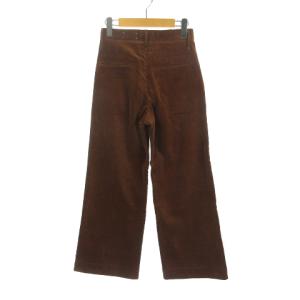 upper hights THE JENNY ハイライズコーデュロイバギーパンツ ブラウン