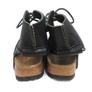 BIRKENSTOCK KAPITAL papillio サンダル レザー レースアップ 24.5cm ブラック