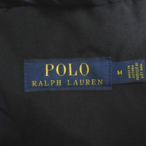POLO RALPH LAUREN 0200014380 ダウンジャケット ファー ポニー刺繍 ジップアップ M ネイビー