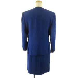 CELINE ヴィンテージ セットアップ ジャケット スカート ライトブルー 40