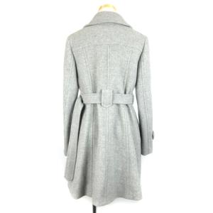 BLUE LABEL CRESTBRIDGE コート ウール アウター 40 グレー 211201O ECR11