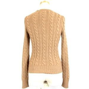 Ron Herman ケーブル ニット 長袖 ウール セーター ベージュ 211209E ECR11