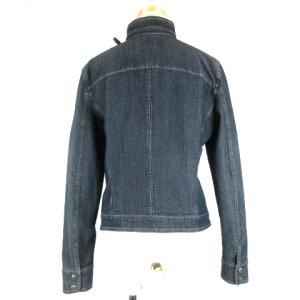 ARMANI JEANS AA Gジャン ジャケット フリンジ インディゴ 210113E