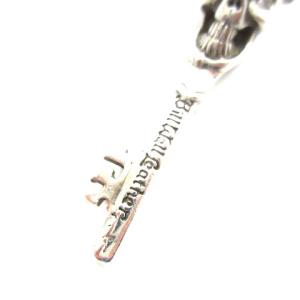 Bill Wall Leather グッドラック スカル ペンダントトップ22.1g SV925