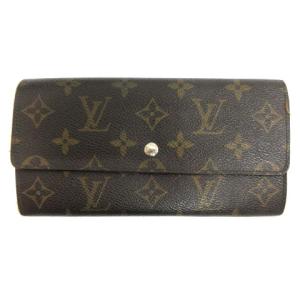 M61724 モノグラム ポシェット ポルトモネクレディ 長財布 ブラウン